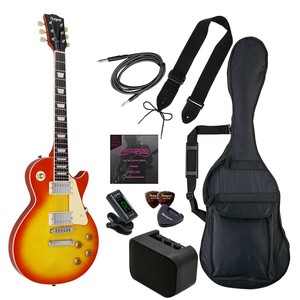 PG エレキギター 初心者入門ライトセット レスポールタイプ LP-260/CS チェリーサンバースト