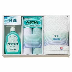 ウタマロ 匠洗 ギフトセット 洗濯石鹸 キッチン洗剤 今治タオル マイクロファイバークロス セット