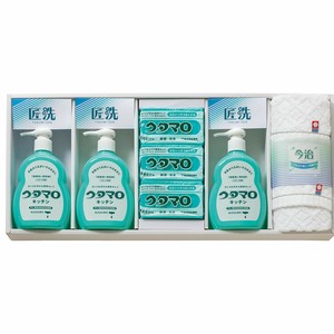ウタマロ 匠洗 ギフトセット 洗濯石鹸 キッチン洗剤 今治タオル マイクロファイバークロス セット