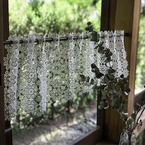 ＜all　lace＞カフェカーテン・4サイズ・2カラー