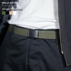 USタイプ トラウザーベルト　4色