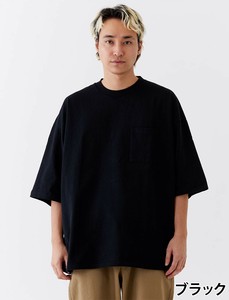 USAコットンスーパービッグ無地ポケットT