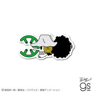 ワンピースステッカー ウソップ海賊旗 ダイカットステッカー ONE PIECE アニメ グッズ OPS74