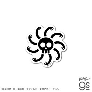 ワンピースステッカー ハンコック海賊旗 ダイカットステッカー ONE PIECE 海賊 アニメ グッズ OPS85