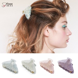 Clip Shell Hair Clip Sparkle Summer Marble