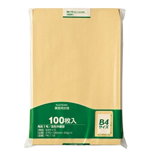 [封筒] マルアイ 事務用封筒 角形1号 85g/m2 100枚入