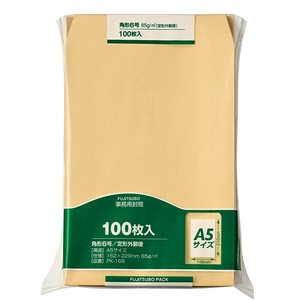 [封筒] マルアイ 事務用封筒 角形6号 85g/m2 100枚入