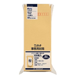 [封筒] マルアイ ワンタッチ事務用封筒 長形4号 70g/m2 100枚入