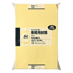 [封筒] マルアイ 事務用封筒 クリーム 角形2号 100g/m2 100枚入