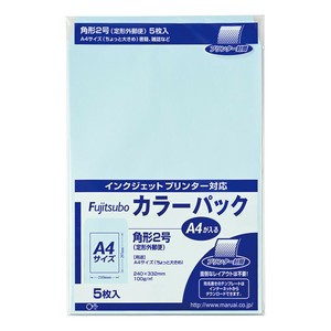[封筒] マルアイ 藤壺カラーパック ウスミズ 角形2号 100g/m2