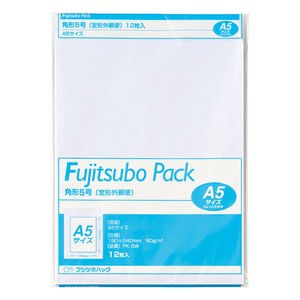 [封筒] マルアイ 藤壺クラフトパック ホワイト 角形5号 80g/m2