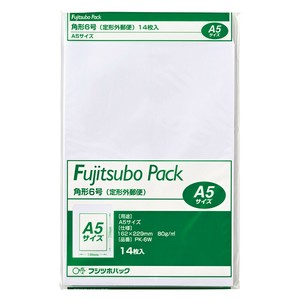 [封筒] マルアイ 藤壺クラフトパック ホワイト 角形6号 80g/m2
