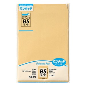 [封筒] マルアイ 藤壺クラフトパック ワンタッチ 角形4号 85g/m2