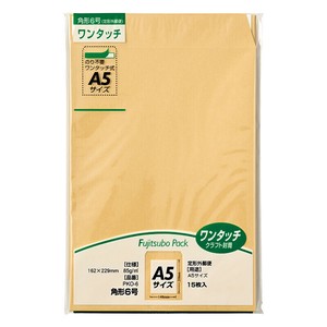 [封筒] マルアイ 藤壺クラフトパック ワンタッチ 角形6号 85g/m2