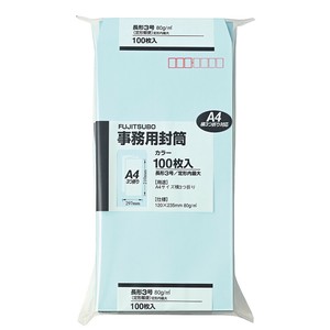 [封筒] マルアイ 事務用封筒 ウスミズ 長形3号 80g/m2 100枚入