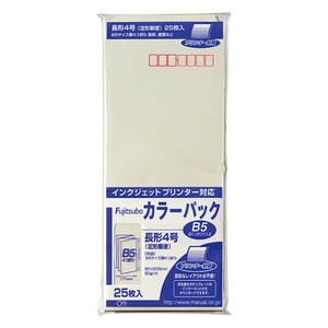 [封筒] マルアイ 藤壺カラーパック グレー 長形4号 80g/m2