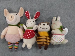 Animal/Fish Plushie/Doll Honeybee Rabbit Pig