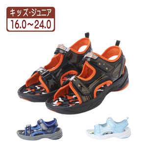 キッズ サンダル スポーツサンダル 防滑 軽量 つま先保護 ビーチサンダル kp_17915