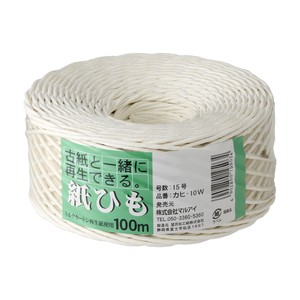 String/Tape White 15-go 100m