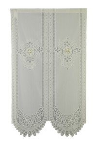 Japanese Noren Curtain Ivory 85 x 150cm