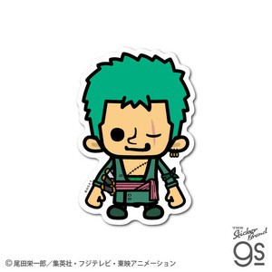 ONE PIECE（ワンピース）×パンソンワークスコラボステッカー/LCS-460　ゾロ（新世界ver.)/Mサイズ