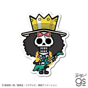 ONE PIECE（ワンピース）×パンソンワークスコラボステッカー/LCS-465　ブルック（新世界ver.)/Mサイズ