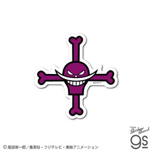 ONE PIECE（ワンピース）×パンソンワークスコラボステッカー/LCS-502　白ひげ海賊団/Mサイズ
