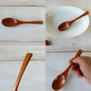 ガッツリ食べたい方に最適です☆【口元大きいサイズ】wooden/カレースプーン大　スリうるし