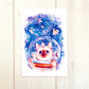 Postcard kyou wa donna hi Cat