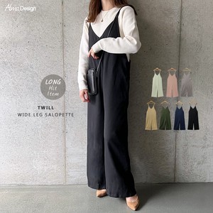 Overall Pants Twill V-Neck