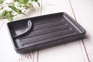 Mino ware Main Plate with Divider Made in Japan