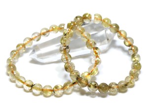 ☆高品質☆【ブレスレット】太陽タイチンルチルクォーツ (2A) (約8.5〜9mm) 【天然石】