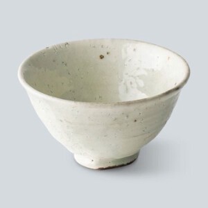 飯碗（大）　荒粉引　黒美濃　日本製　陶器　手づくり　南窯