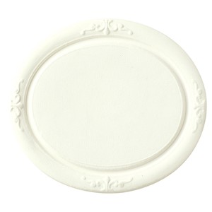 Handmade Material Display Frame Oval