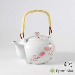 波佐见烧 日式茶壶 附带茶叶滤网 土瓶/陶器 4号 日本制造