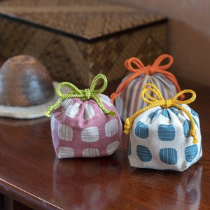 Two Drawstring Bag Natural Sachets