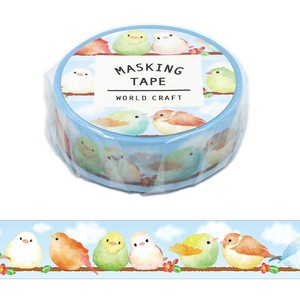 Washi Tape Gift Animals Knickknacks Little Bird 15mm