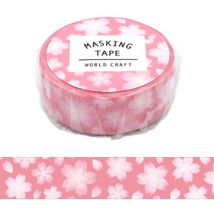Washi Tape Gift Cherry Blossoms Knickknacks Stationery 15mm