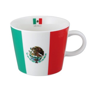 フラッグマグカップ　メキシコ＜日本製＞