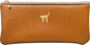 ワンポイント フラットペンケース / 両面箔押しでかわいさ倍増♪【2022年10月1日より値上げ】