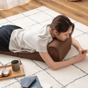 ごろ寝クッション テレビ枕 低反発 3WAY ごろ寝マット 座椅子 まくら ウレタン 北欧 シンプル おしゃれ