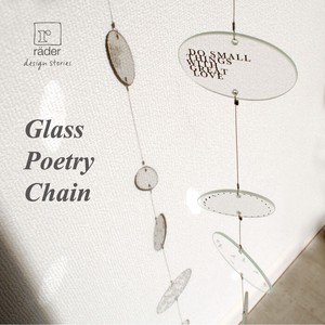 Glass Poetry Chain