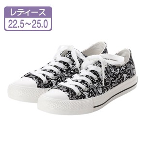 Low-top Sneakers Ladies fashion black Unisex Men's