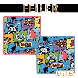 FEILER Wash Closs Handkerchief Comics