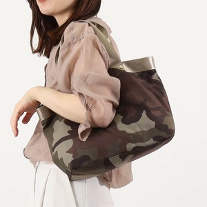 再入荷　定番 人気商品 【COOCO】クーコ　テープハンドル迷彩柄 トートバッグ