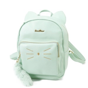 Admission Cat Motif Mini Backpack Cat Girl Kids Bag
