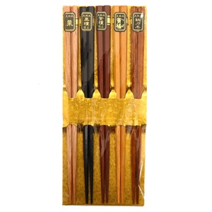Tray Wooden chopstick 5-pairs