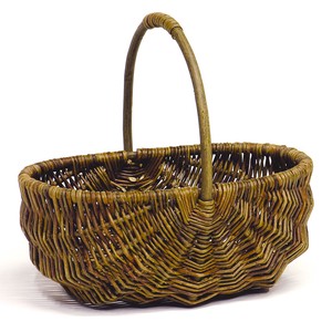 Pot/Planter black Basket M