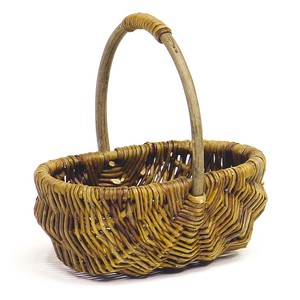 Pot/Planter black Basket 21cm
