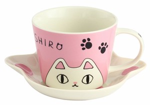 茶杯盘组/杯碟套装 猫咪三兄弟